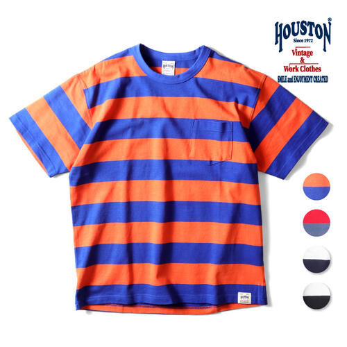 휴스턴 HOUSTON 보더 반팔 티 – 8온스 천축 원단으로 완성된 스트라이프 티셔츠 리뷰
